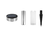 NNEKG Solar Powered Motion Sensor Bollard LED Light 2 Pack