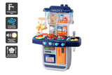 NNEKG Kids Little Kitchen Playset (Blue)