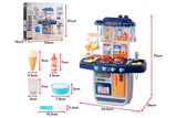 NNEKG Kids Little Kitchen Playset (Blue)