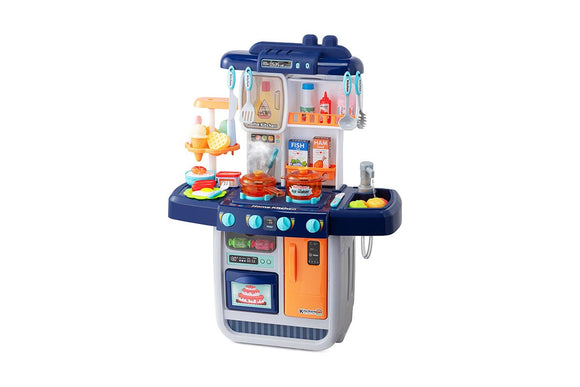 NNEKG Kids Little Kitchen Playset (Blue)