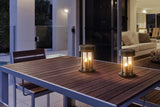 NNEKG Solar Powered 3 in 1 Flickering Lantern LED Light (2 Pack)