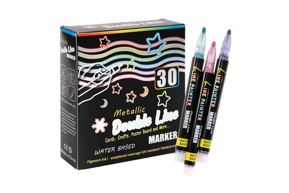 NNEKG 30 Piece Outline Marker Set