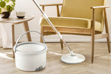 NNEKG 360° Spin Mop with Ultra Clean Bucket System and 2 Mop Pads