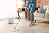 NNEKG 360° Spin Mop with Ultra Clean Bucket System and 2 Mop Pads