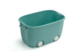 NNEKG Kids 2 Pack Storage Box with Wheels (Blue)