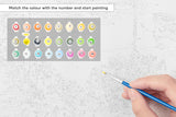 NNEKG Painting by Numbers Mediterranean Town