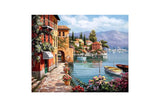 NNEKG Painting by Numbers Mediterranean Town
