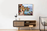 NNEKG Painting by Numbers Mediterranean Town