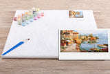 NNEKG Painting by Numbers Mediterranean Town