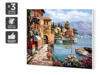NNEKG Painting by Numbers Mediterranean Town