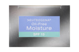 NNEKG Neutrogena Oil Free Moisturiser SPF 15 115ml Pack of 3