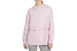 NNEKG Womens Sportswear Repel Woven Jacket (Regal Pink Regal Pink Regal Pink White Size L)