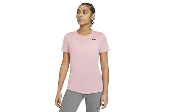 NNEKG Womens Dri FIT Legend Crew Tee (Pink Glaze Light Violet Size M)