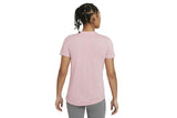 NNEKG Womens Dri FIT Legend Crew Tee (Pink Glaze Light Violet Size S)