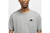 NNEKG Mens Sportswear Club Tee (Dark Grey Heather Black Size 2XL)