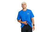 NNEKG Mens Sportswear Club Tee (Signal Blue White Size XL)