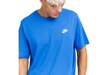 NNEKG Mens Sportswear Club Tee (Signal Blue White Size XL)