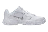 NNEKG Womens Court Lite 2 Tennis Shoes (White Metallic Silver White Size 9 US)