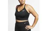 NNEKG Womens Dri FIT Indy Plus Bra (Black Black White Size 2X)