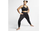 NNEKG Womens Dri FIT Indy Plus Bra (Black Black White Size 2X)