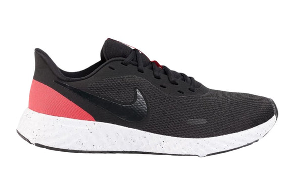 NNEKG Mens Revolution 5 Running Shoes (Black Anthracite University Red Size 9 US)