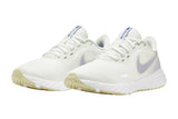 NNEKG Womens Revolution 5 Running Shoes (Summit White Pure Violet Lime Ice Vo Light Glow Game Royal White Size 7.5 US)