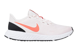 NNEKG Womens Revolution 5 Running Shoes (Light Soft Pink Magic Ember Black White Size 8.5 US)