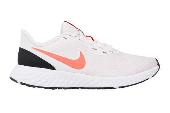 NNEKG Womens Revolution 5 Running Shoes (Light Soft Pink Magic Ember Black White Size 8.5 US)