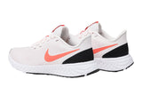 NNEKG Womens Revolution 5 Running Shoes (Light Soft Pink Magic Ember Black White Size 7 US)