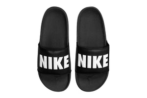 NNEKG Womens Offcourt Slide Casual Slides (Black White Black Size 9 US)
