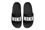 NNEKG Womens Offcourt Slide Casual Slides (Black White Black Size 9 US)