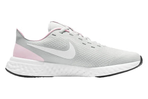 NNEKG Kids Revolution 5 Grade School Casual Shoe (Photon Dust White Pink Foam Size 5Y US)