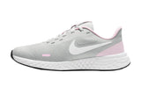 NNEKG Kids Revolution 5 Grade School Casual Shoe (Photon Dust White Pink Foam Size 5Y US)