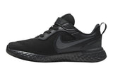 NNEKG Boys Revolution 5 Pre School Velcro Running Shoes (Black Black Anthracite Size 12C US)