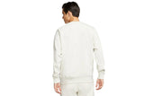 NNEKG Mens Sportswear Club Brushed Back Crew Sweat (Light Bone White Size L)