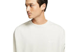 NNEKG Mens Sportswear Club Brushed Back Crew Sweat (Light Bone White Size XL)