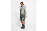 NNEKG Mens Sportswear Club French Terry Crew Sweatshirt (Dark Grey Heather White Size M)