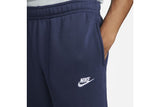 NNEKG Mens Sportswear Club Cuffed Pants (Midnight Navy Midnight Navy White Size 2XL)