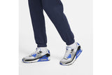 NNEKG Mens Sportswear Club Cuffed Pants (Midnight Navy Midnight Navy White Size M)