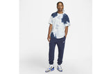 NNEKG Mens Sportswear Club Cuffed Pants (Midnight Navy Midnight Navy White Size 2XL)