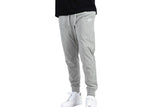 NNEKG Mens Sportswear Club Jersey Jogger (Dark Grey Heather White Size XL)