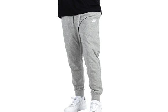NNEKG Mens Sportswear Club Jersey Jogger (Dark Grey Heather White Size L)