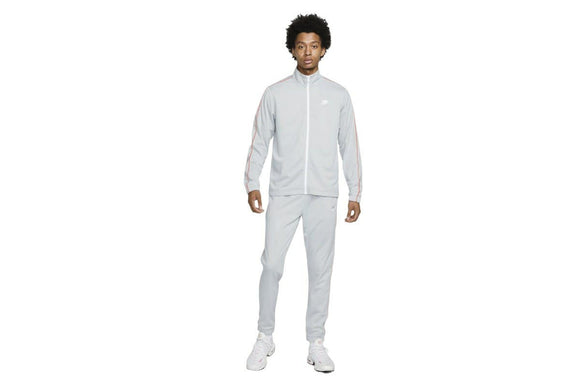 NNEKG Mens Sportswear Special Edition Tracksuit (Light Smoke Grey Team Orange White Size XL)
