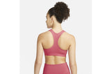 NNEKG Womens Dri FIT Swoosh Band Non Padded Bra (Archaeo Pink Archaeo Pink White Size L)