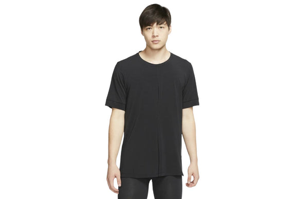 NNEKG Mens Dri FIT Short Sleeve Top (Black Iron Grey Size L)