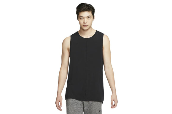 NNEKG Mens Dri FIT Tank (Lapis Aluminium Black Size 2XL)