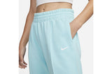 NNEKG Womens Sportswear Essential Fleece Mid Rise Pants (Copa White Size S)