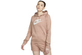 NNEKG Womens Sportswear Essential Fleece GX Hoodie (Rose Whisper White Size XL)