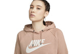 NNEKG Womens Sportswear Essential Fleece GX Hoodie (Rose Whisper White Size L)