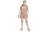 NNEKG Womens Sportswear Essential Fleece GX Hoodie (Rose Whisper White Size M)
